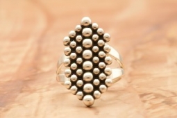 Artie Yellowhorse Sterling Silver Navajo Ring